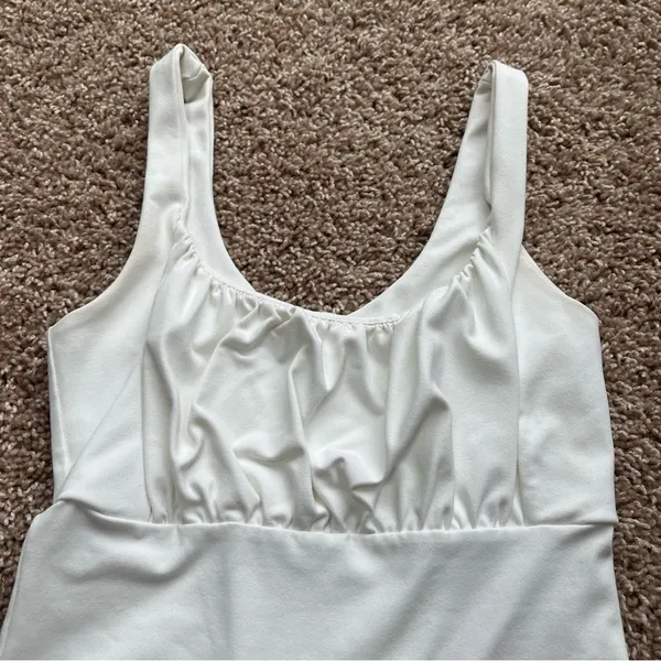 Abercrombie & Fitch Ruched Tank Bodysuit - Image 2