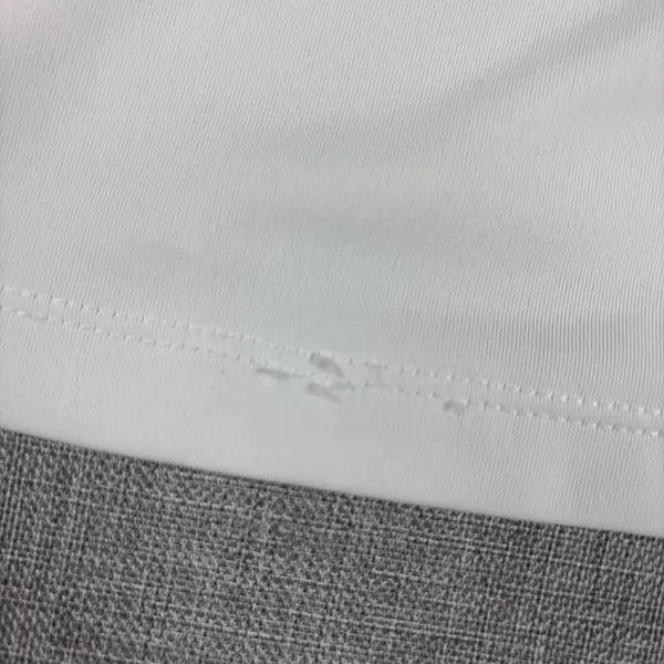 Lillie Green Pulitzer Polo‎ Womens L White Short Sleeve Button Stretch Golf - Image 7
