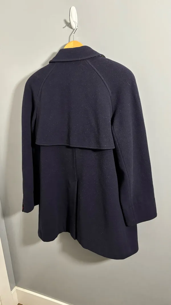Mackintosh Blue long peacoat Size L - Image 6
