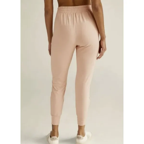 Beyond Yoga Heather Rib Street Jogger Pink Salmon‎ Size Large - Image 2