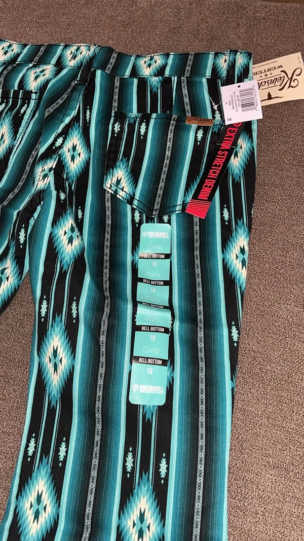 Kleinschmidts Patterned Jeans Multiple Size 23 - Image 6