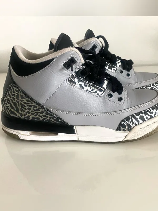 Jordan 3 Retro Wolf Grey - Image 9