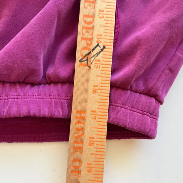 Lululemon Align Cropped Short Sleeve Top Magenta‎ Size 6 NWOT - Image 5
