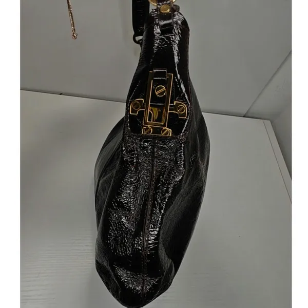 Tory Burch brown crinkled bag - Image 5