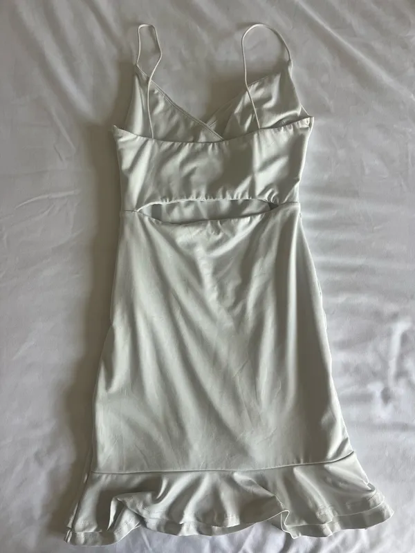 That’s so fetch white mini dress  - Image 3