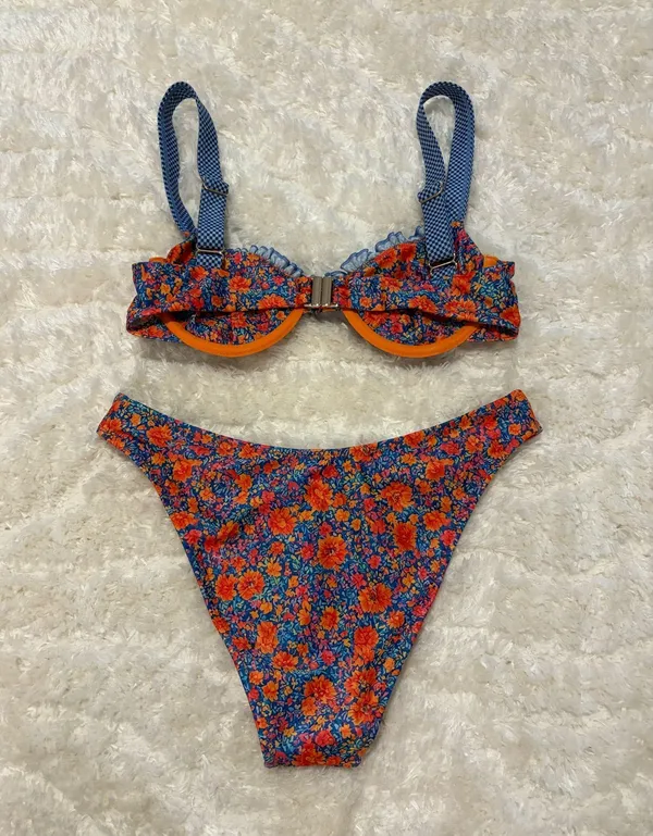 Strawberry milk mob bikini set - Image 4