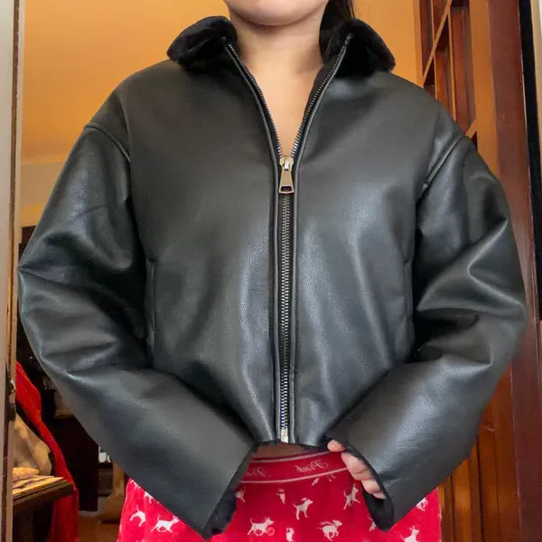 leather jacket - Image 3
