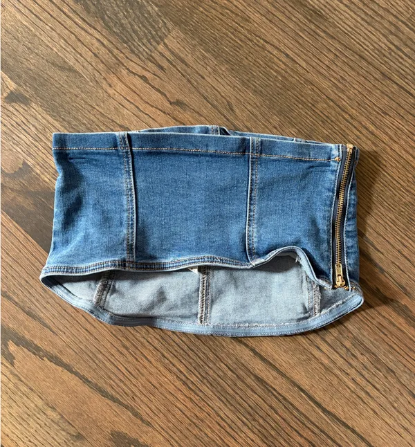 Denim tub top Blue - Image 2
