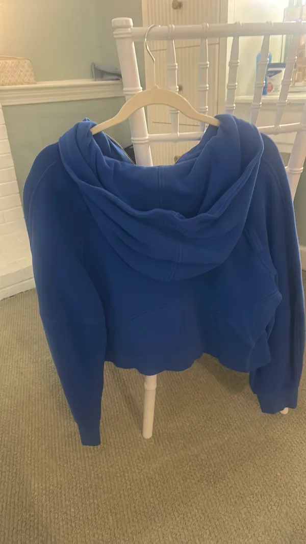 Lululemon Blue Scuba Half-Zip - Image 3