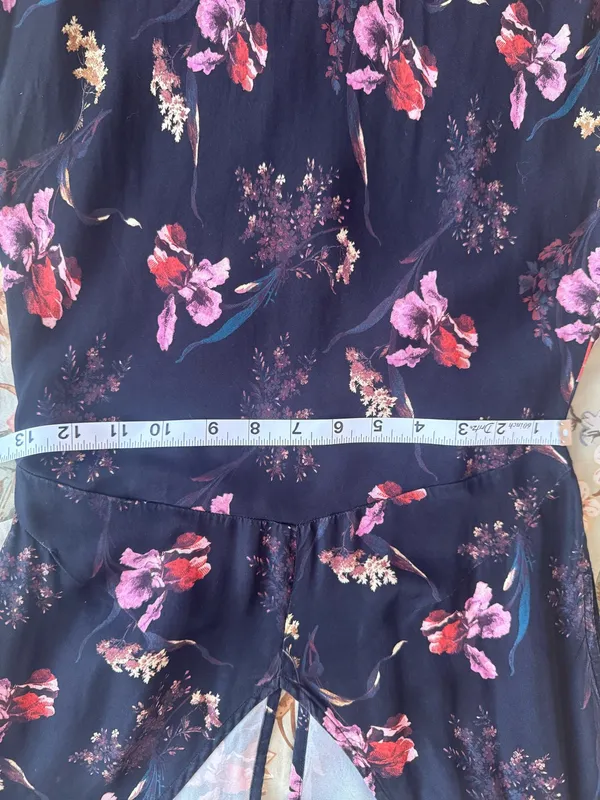 Madewell Black Floral Dress - Image 3