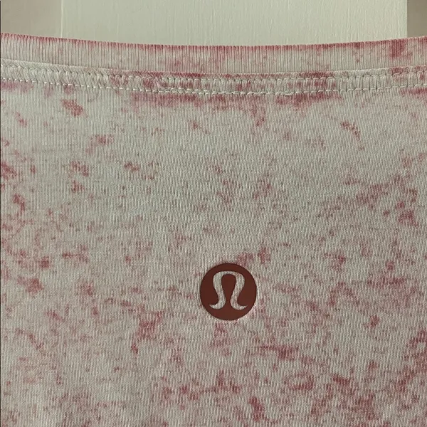 LULULEMON Back in Action Long Sleeve Shirt *Vitasea Pink Peony Brier Rose Size 6 - Image 6