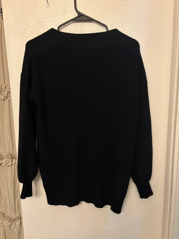 off shoulder sweater Black Size L - Image 2
