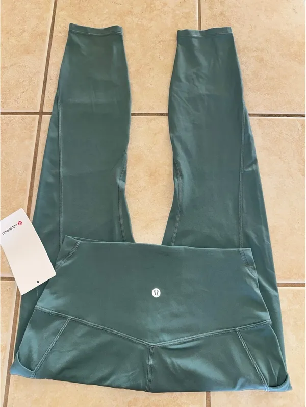 Lululemon Align With Pockets High Rise 25” Tidal Teal Size 8 NWT - Image 2