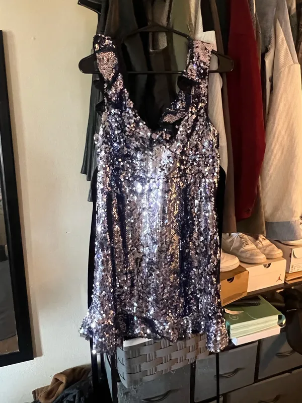 Free People Siren Sequin Mini Dress - Image 2