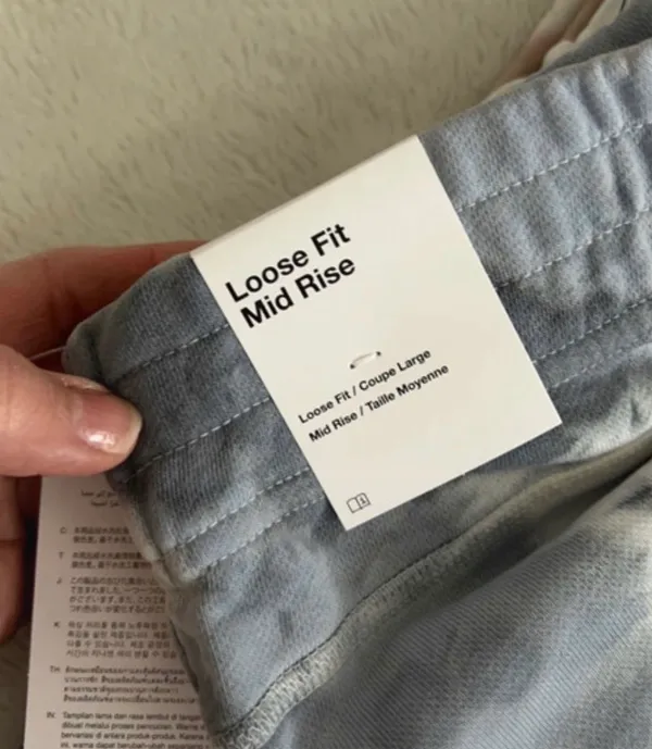 Nike Loose Fit Tie Dye Cuffed Sweatpants in Slate Blue, Medium - Image 13