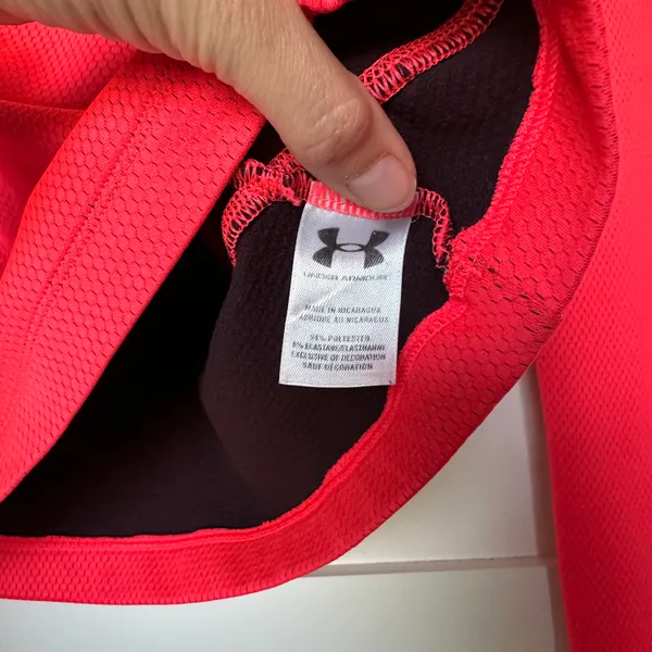 Under Armour Neon Cold Gear Fitted Top - Image 8