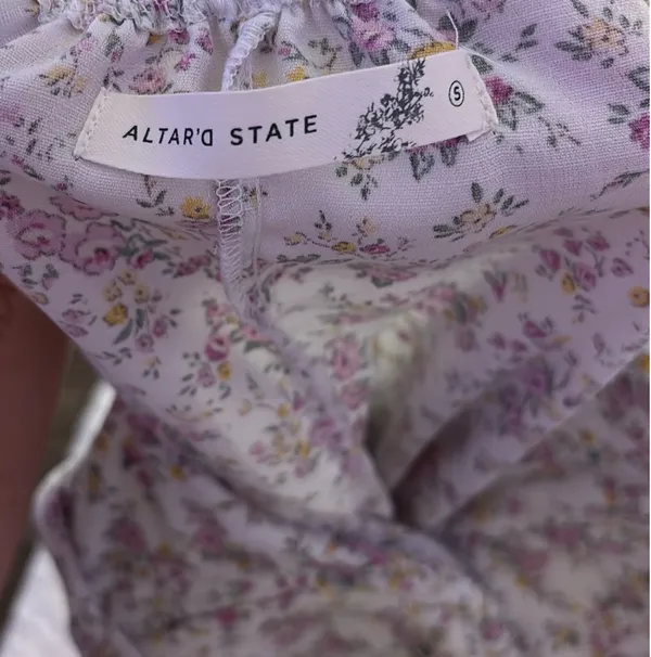 Altar'd State Babydoll Dress Mini - Image 3