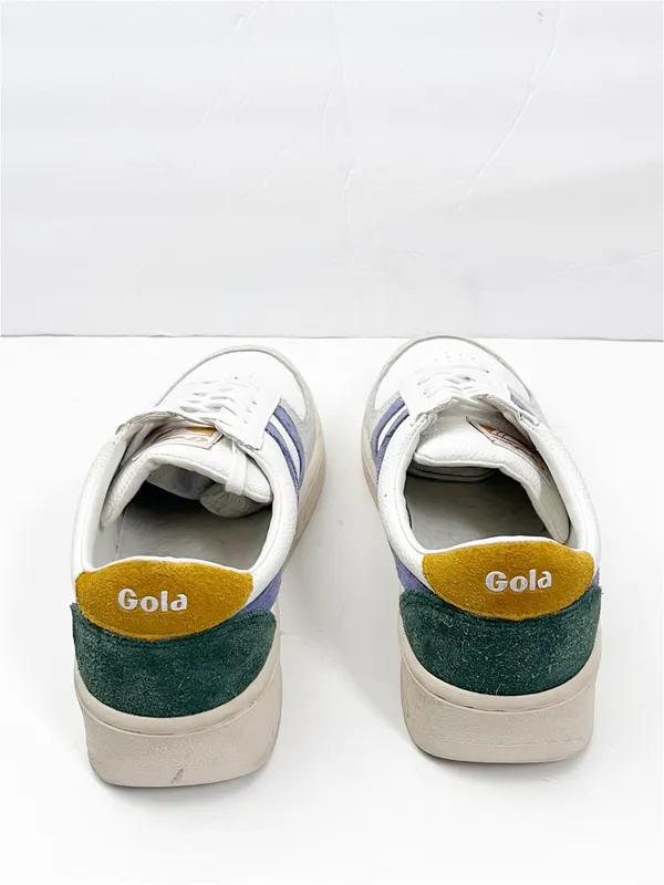GOLA Grandstand Trident Leather Suede Lace Up Tennis Shoes Sneakers Size 7.5 - Image 10
