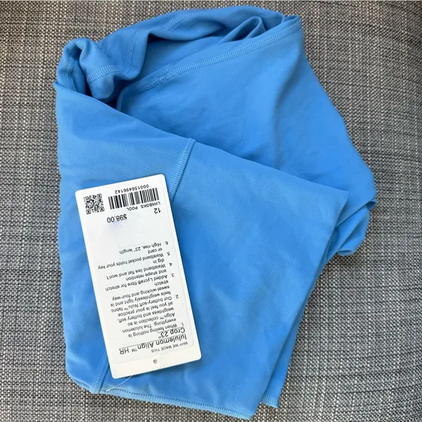 NWT LULULEMON - Align™ High-Rise Crop 23" Leggings - $98 - Size 12 - Image 2