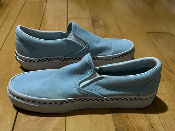 Vans Blue Checkered - Image 2