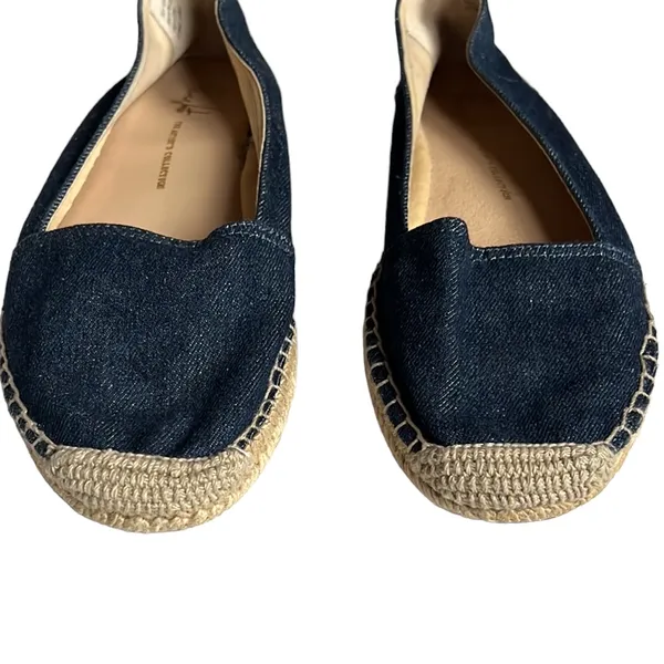 Franco Sarto Denim Whip Espadrille Flats Size 11‎ - Image 7