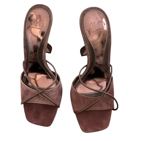 REVOLVE Metro Mule in Dark Chocolate JLO Jennifer Lopez Size 7M - Image 9