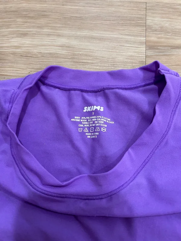 SKIMS Cropped T-Shirt - Image 2