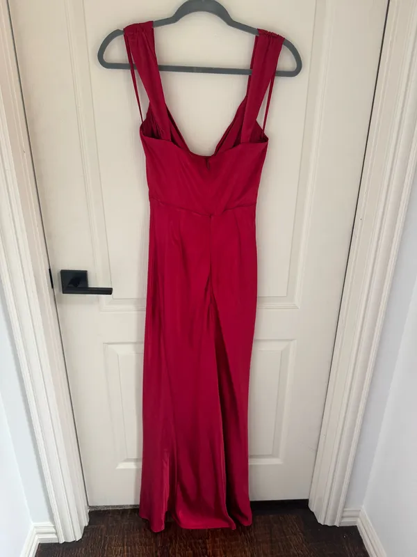 Runaway The Label Margot Maxi Dress in Red - Image 2