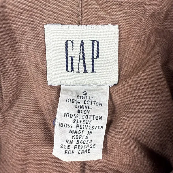 GAP Brown Barn Chore‎ Coat Jacket Corduroy Size Small Outdoors Streetwear - Image 4