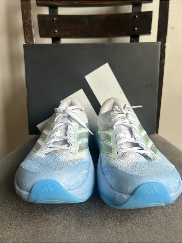 Adidas Supernova Rise 3 Blue Silver Running Shoes Size 7.5 - Image 4