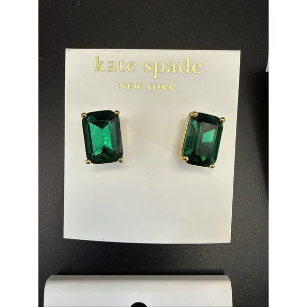 NWT Kate Spade NEW YORK Set of 4 Earrings Lot Comes in Original Card - Image 3