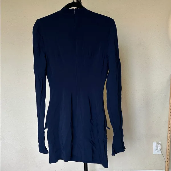 House of CB 'Mahalia' Navy Long Sleeve‎ Mini Dress NWOT size M - Image 11