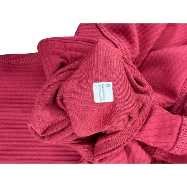 Lululemon Red Athletic Leggings Size 6 Excellent Condition - Image 8