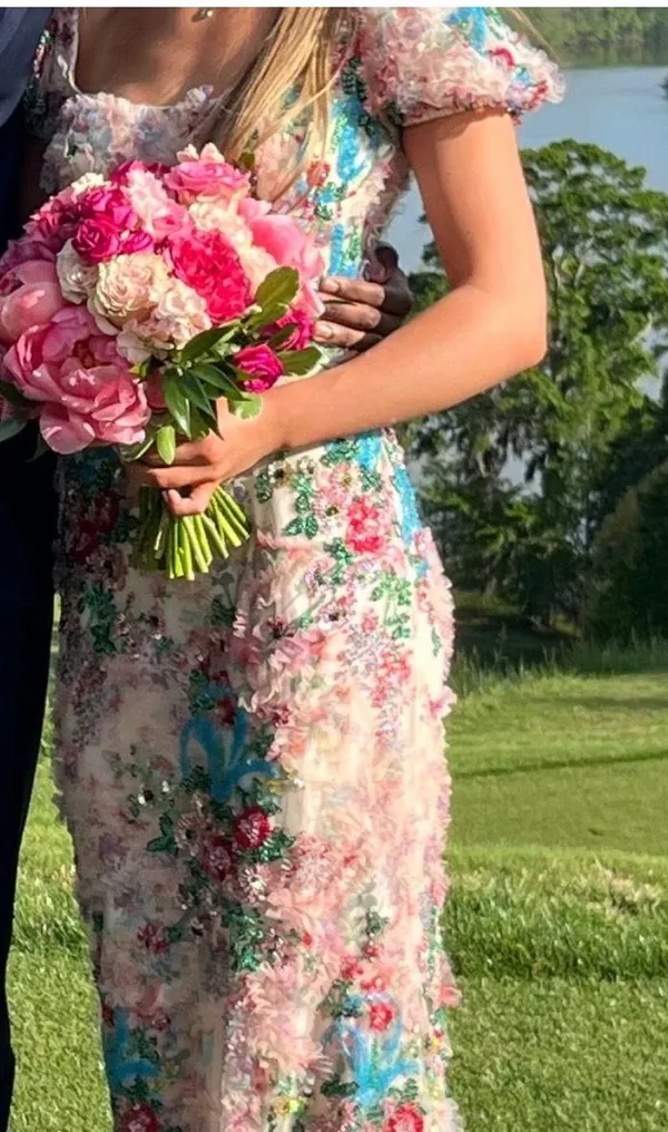Sherri Hill 55167 Viral Floral Print Beaded Prom Gown - Image 3
