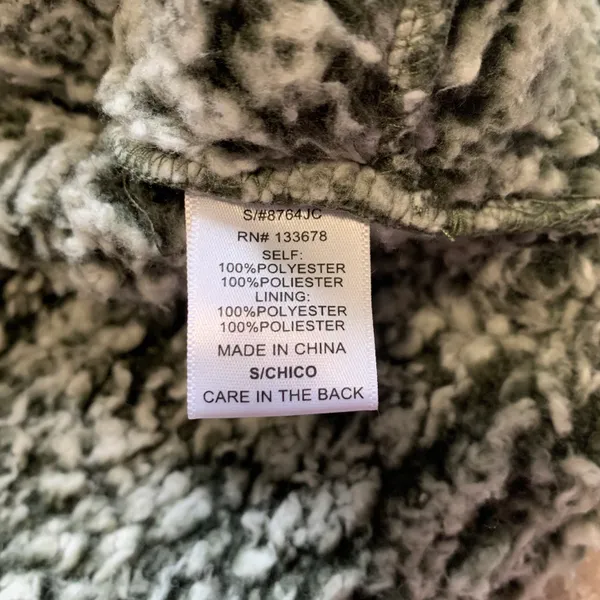 Love Tree Sherpa Jacket - Image 3