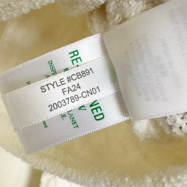 NWT J.CREW Odette Cable-Knit Sweater Lady Jacket Cotton Blend Bouclé Ivory M - Image 10