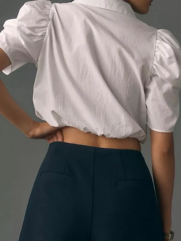 Maeve Scallop Trim Skort Size 8 - Image 5