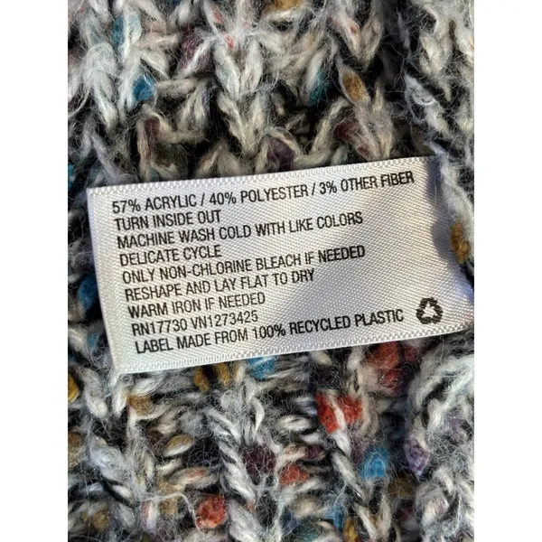 Universal Thread Open Cardigan Long Sleeve Open Knit XS-M Soft Pockets‎ Multi - Image 6