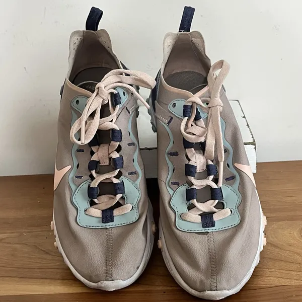 Nike React Element 55 Pumice Pink Sneakers Shoes‎ CK0834-200 Size 7 - Image 3
