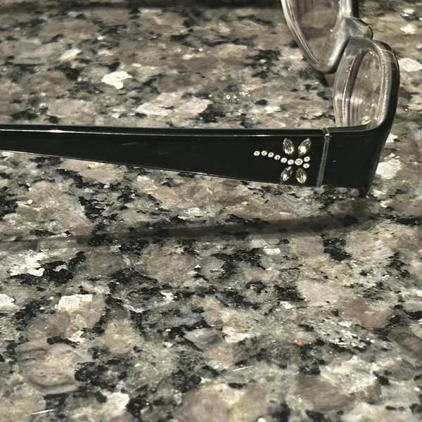 Coach Black Patterned Eyeglasses - Image 9