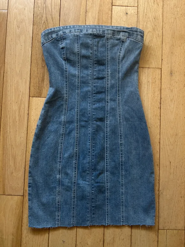 Princess Polly Mini Dress Denim - Image 2