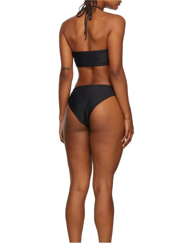 Rosetta Getty One Piece Bandeau Bathing Suit size large - Image 2