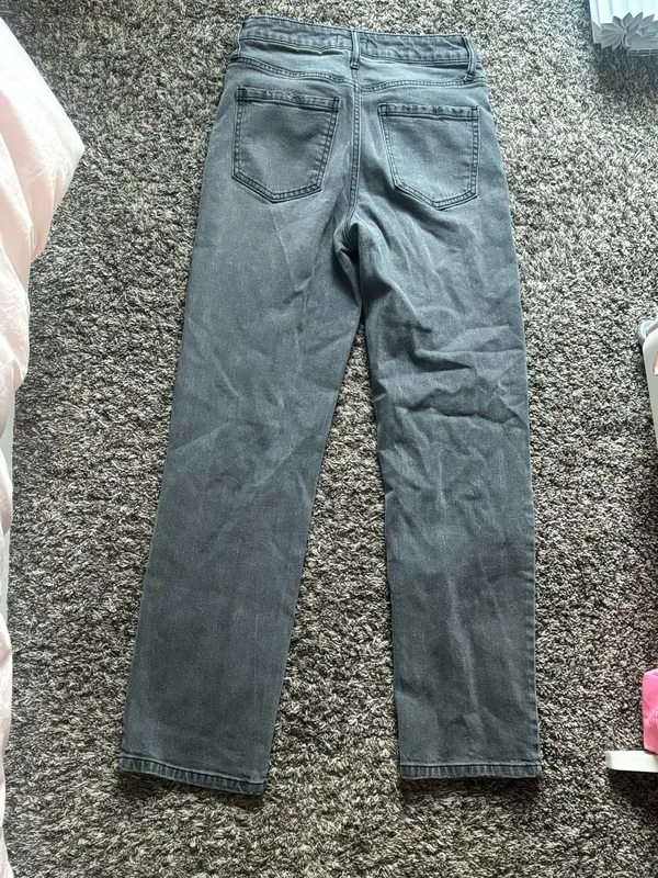 Copper Key Grey Straight Leg Jeans Size 0 - Image 2