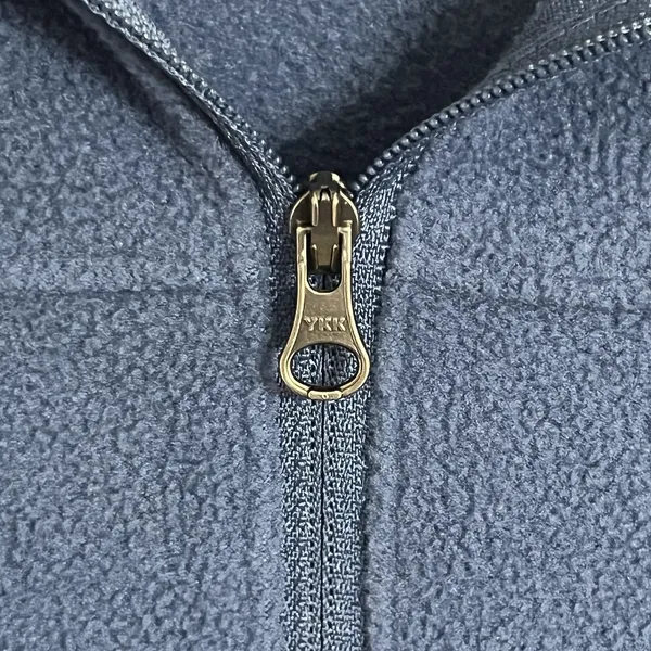 Columbia Women's Fleece Quarter‎ Zip Sweatshirt Size Small Blue Long Sleeve - Image 4