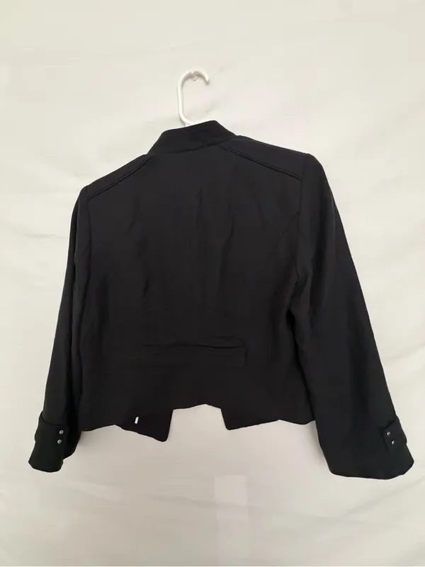 White House Black Market Women’s Black Blazer Size 8 Excellent Used(A829) - Image 9