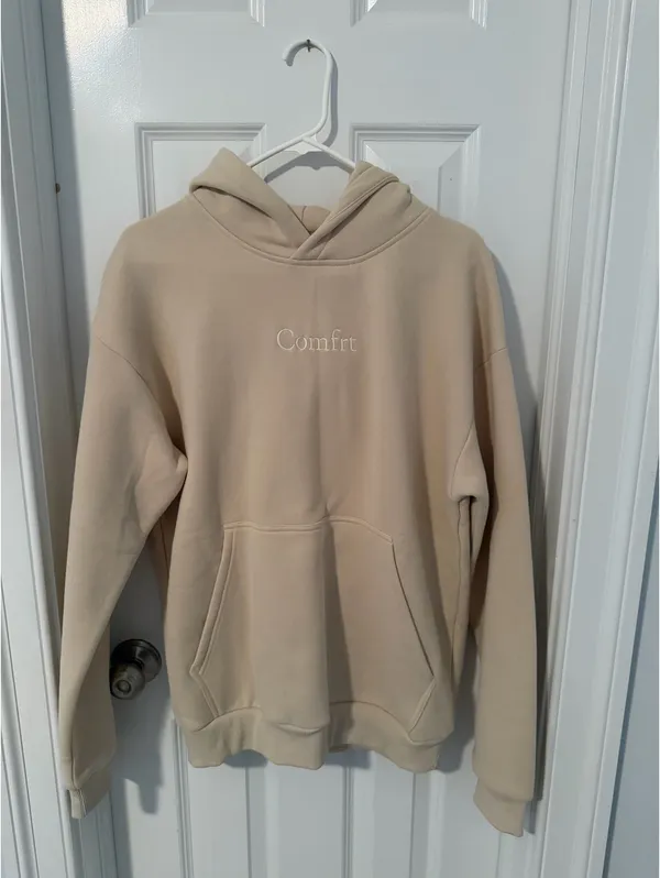 Tan Comfrt hoodie and sweatpants set - Image 2