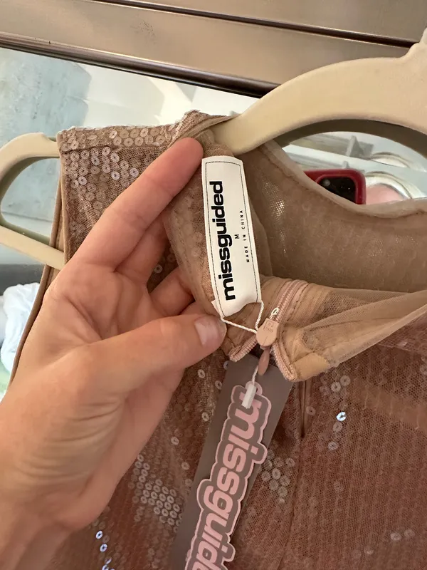 Sequin Missguided Top - Image 3