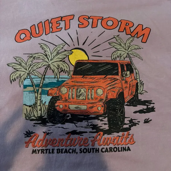 Comfort Colors Quiet Storm Crop Top - Image 2