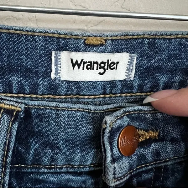 Wrangler Modern High Rise Bootcut Denim Jeans‎ - Image 6