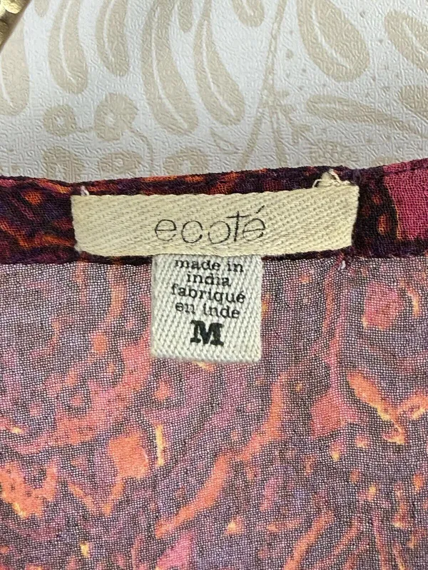Ecote by Urban Outfitters Red Bohemian Studded Sleeveless Tank - Size - Medium - Image 6